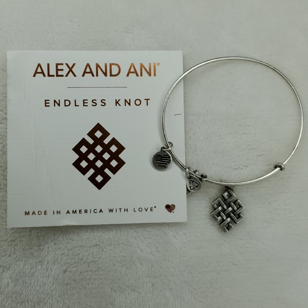 Alex and Ani "Endless Knot" Bracelet